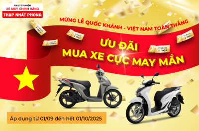 VIỆT NAM TOÀN THẮNG MUA XE NHẬN ƯU ĐÃI CỰC MAY MẮN
