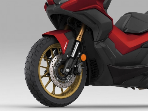 Khung thép ống trọng lượng nhẹ & phuộc hành trình ngược đường kính 37mm